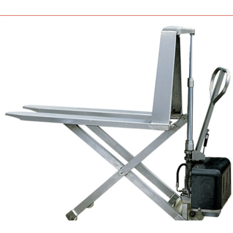 Transpalette à ciseaux électrique inox HS540E