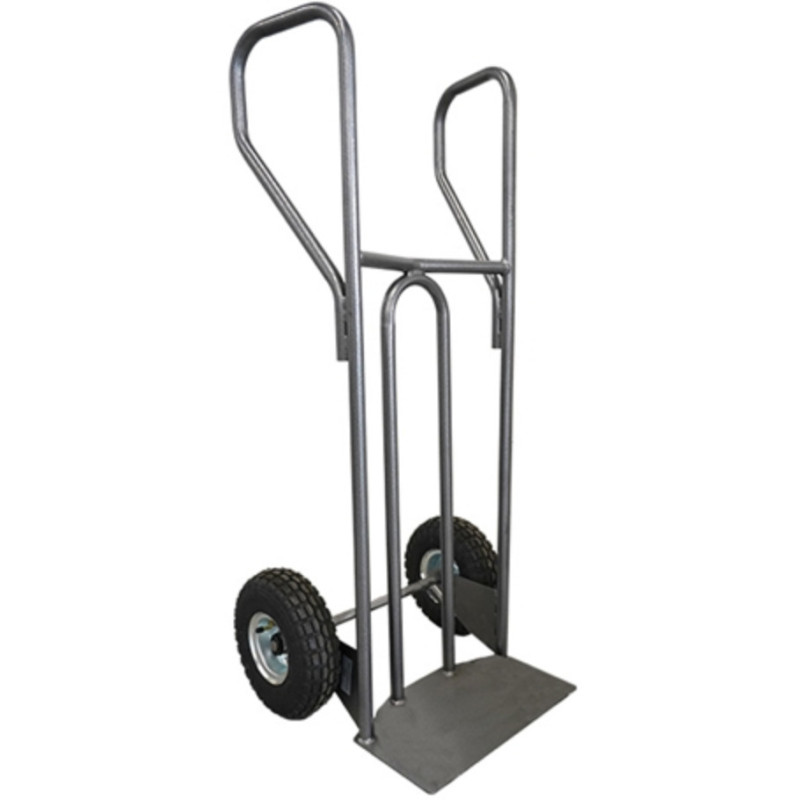 Diable acier incurvé