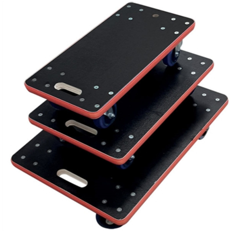 Plateau roulant bois